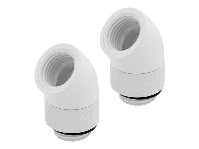 Corsair Hydro X Series 45° Rotary Adapter White