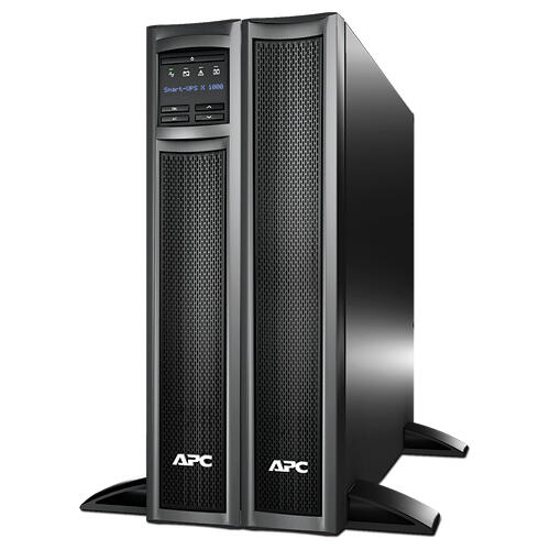 APC Smart-UPS X 1000VA, Rack/Tower LCD, 230 V (SMX1000I)