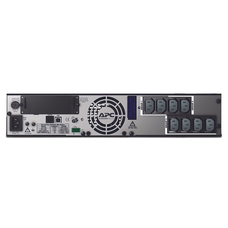 APC Smart-UPS X 1500VA, Rack/Tower (2U) LCD 200-240V (SMX1500RMI2U)
