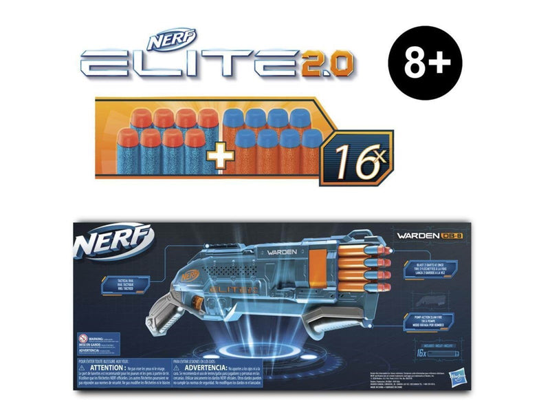 Hasbro N-Strike Elite 2.0 Warden DB-8