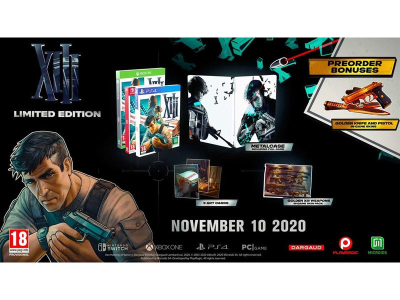 XIII: Limited Edition - Sony PlayStation 4 - Action - PEGI 16