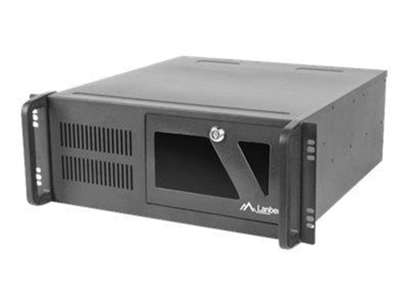 Lanberg - rack-mountable - 4U - ATX - Gehäuse - Server (Rack) - Schwarz