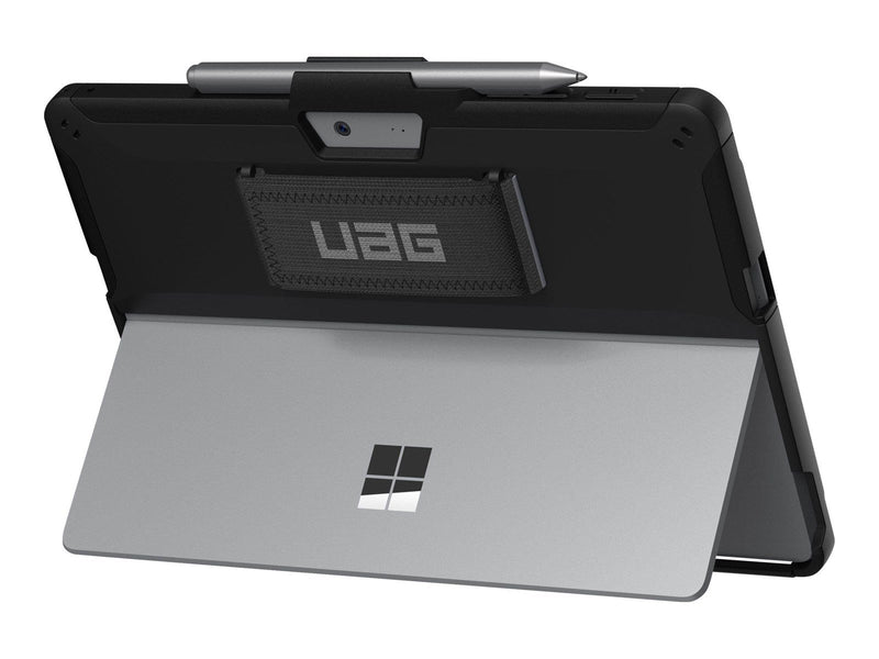 UAG Microsoft Surface Go/2 Rugged Case w/Handstrap Scout - Black