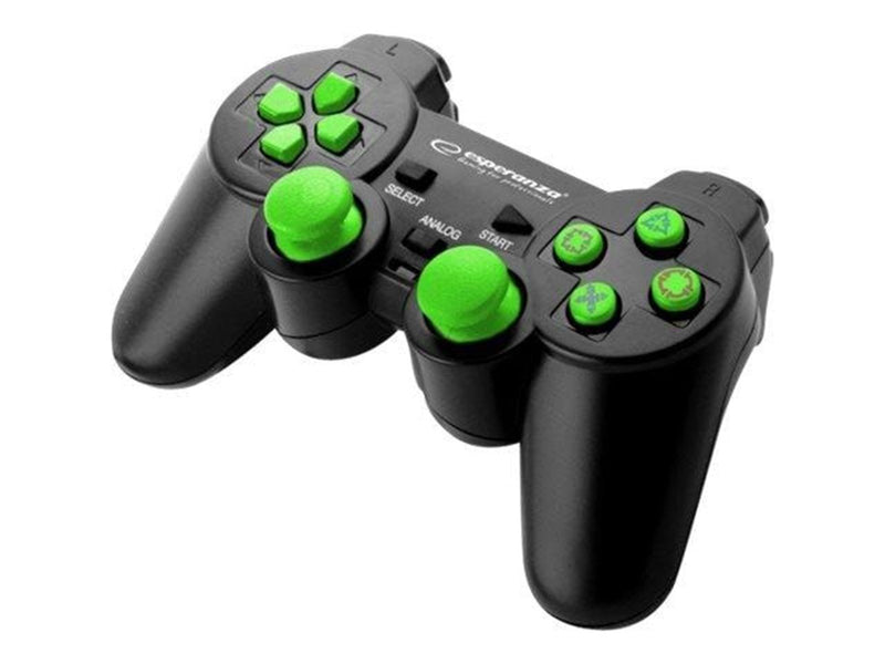 Esperanza TROOPER - Black/Green - Wired Controller - PC