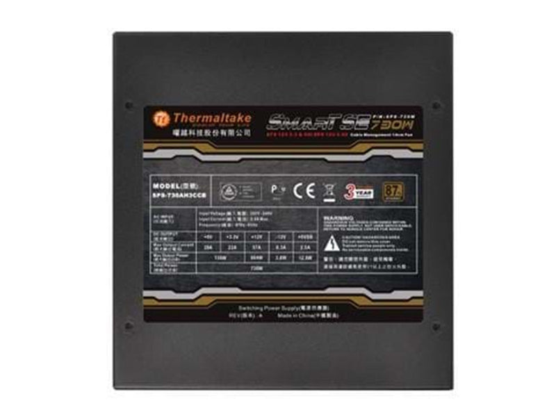 Thermaltake Smart M Series SE 730W Netzteile - 730 Watt - 140 mm - ATX - 80 Plus Bronze zertifiziert