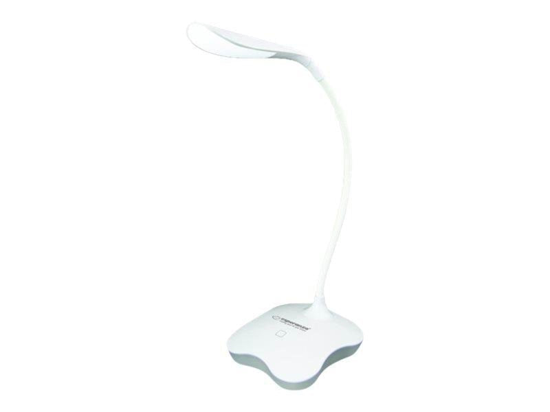 Esperanza Lampka led biurkowa mimosa biala