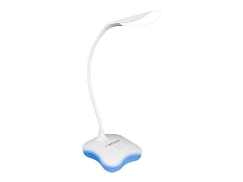 Esperanza Lampka led biurkowa mimosa biala