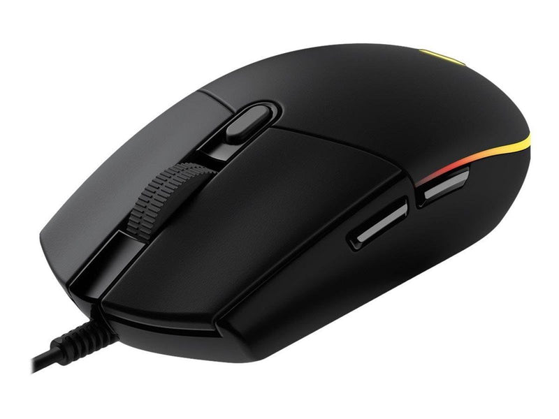 Logitech G102 LIGHTSYNC - Black - Gaming Maus (Schwarz mit RGB)