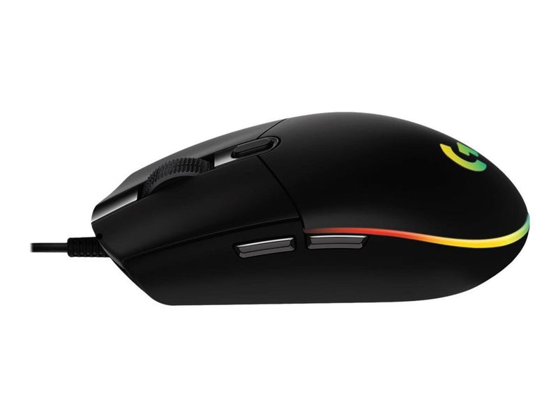 Logitech G102 LIGHTSYNC - Black - Gaming Maus (Schwarz mit RGB)
