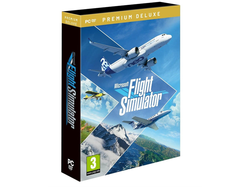 Flight Simulator 2020 - Premium Deluxe (DVD Edition) - Windows - Simulator - PEGI 3