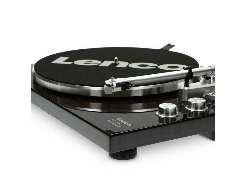Lenco LBT-188WA - Record Player with Bluetooth® transmission wood - Walnut - Plattenspieler Schwarz