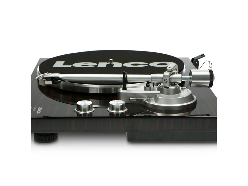 Lenco LBT-188WA - Record Player with Bluetooth® transmission wood - Walnut - Plattenspieler Schwarz