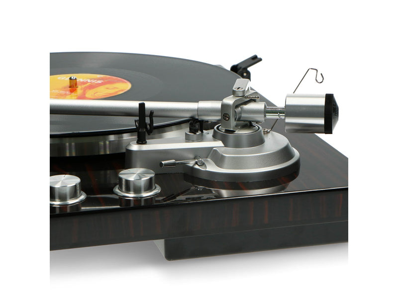 Lenco LBT-188WA - Record Player with Bluetooth® transmission wood - Walnut - Plattenspieler Schwarz