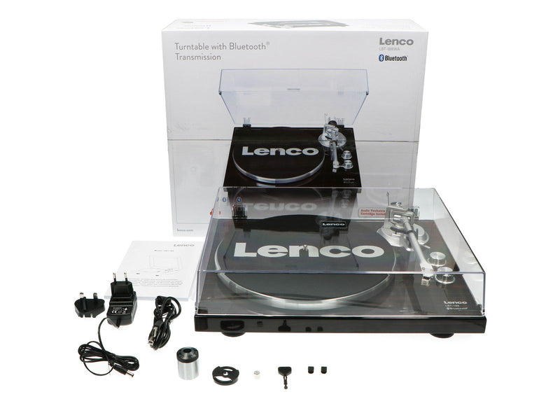Lenco LBT-188WA - Record Player with Bluetooth® transmission wood - Walnut - Plattenspieler Schwarz