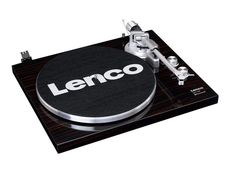 Lenco LBT-188WA - Record Player with Bluetooth® transmission wood - Walnut - Plattenspieler Schwarz