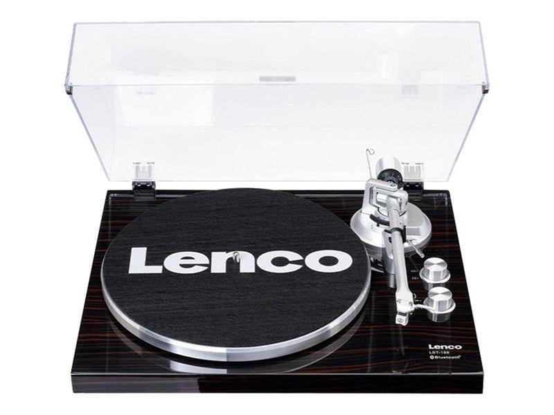 Lenco LBT-188WA - Record Player with Bluetooth® transmission wood - Walnut - Plattenspieler Schwarz
