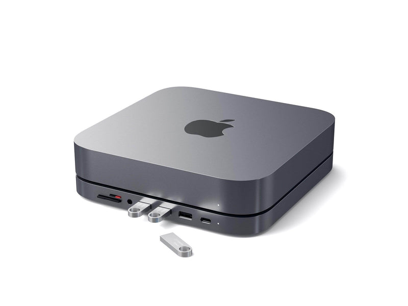 Satechi Type-C Aluminum Stand & Hub for Mac Mini