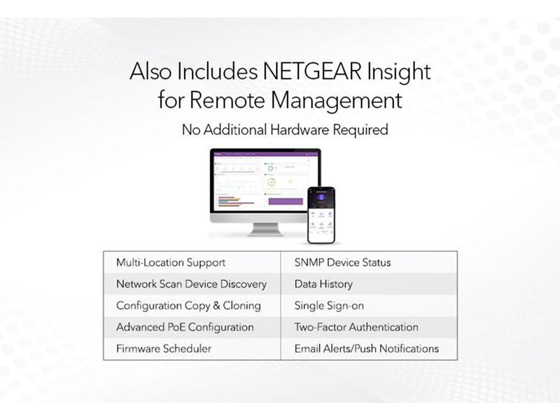 Netgear GS110TPv3 8-Port Gigabit PoE+ Ethernet Smart Switch with 2 SFP Ports and Cloud Management
