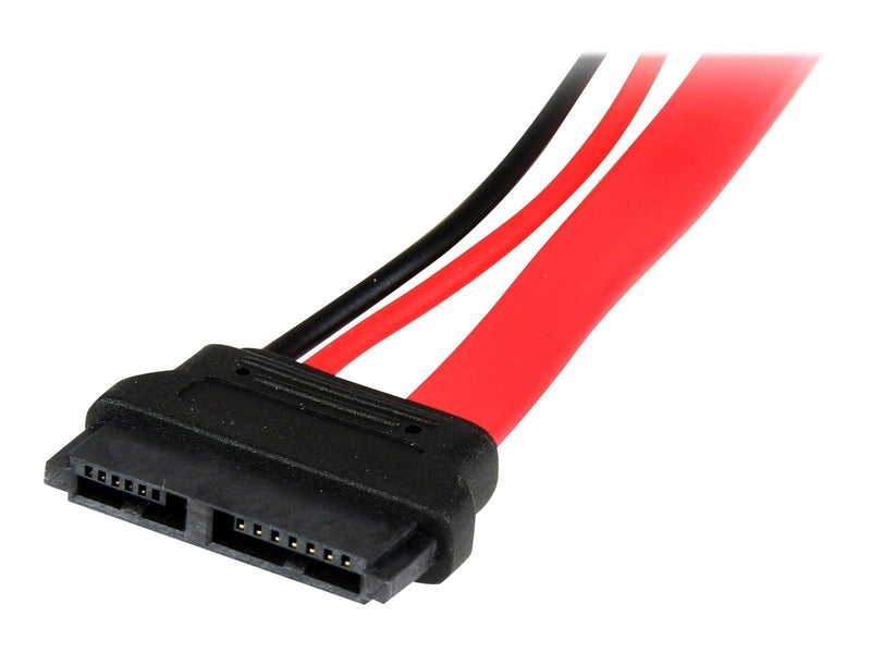 StarTech.com 6in Slimline SATA to SATA Adapter with Power - Slim SATA (F) to SATA (M) - Slimline Serial ATA to SATA (SLSATAADAP6
