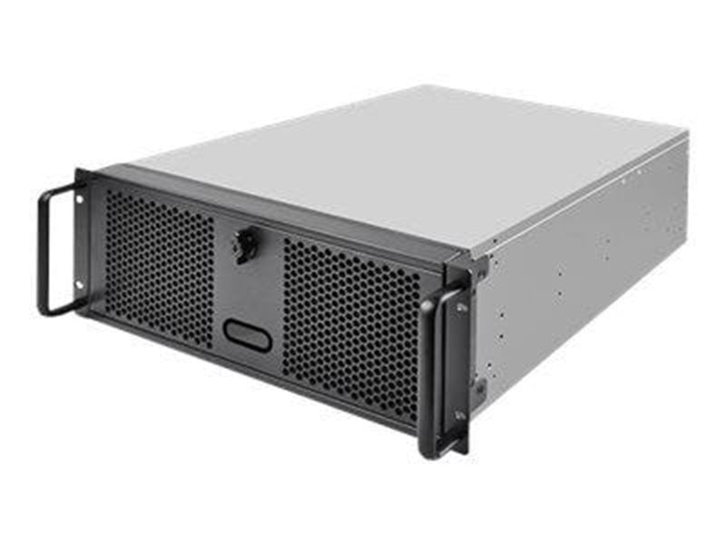 SilverStone RM400 - Gehäuse - Server (Rack) - Schwarz