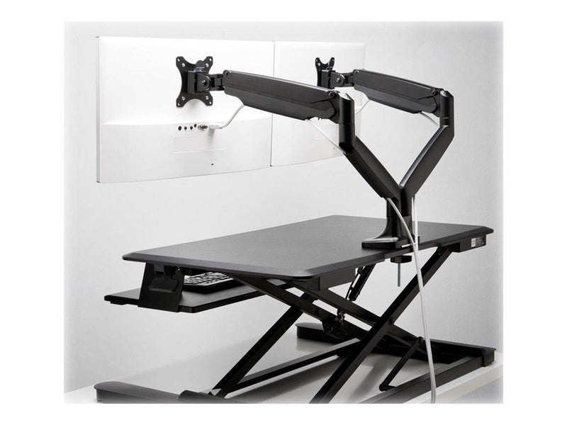 Kensington SmartFit® One-Touch Dual Monitorarm -  Schwarz