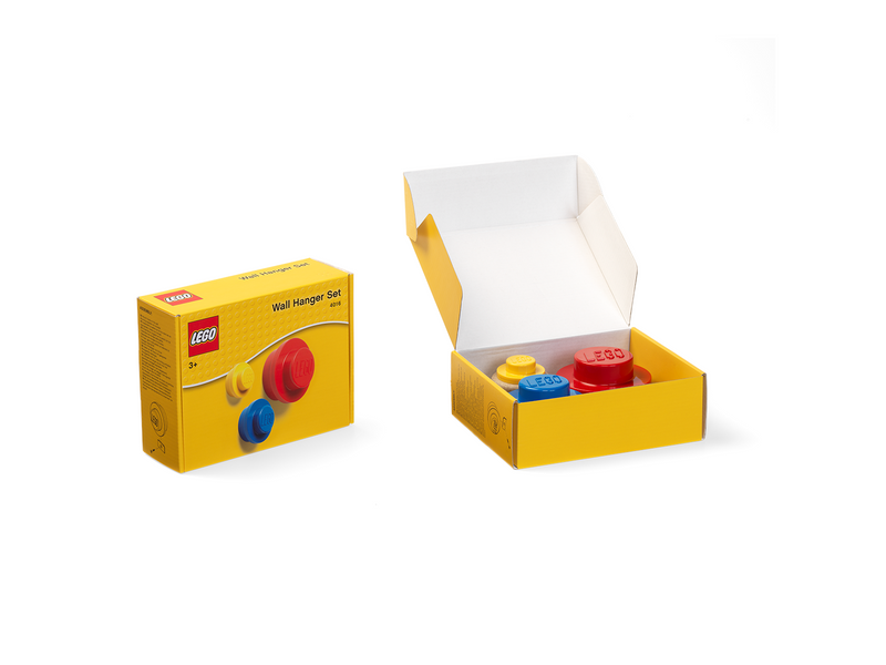 LEGO Wandaufhängungsset (Rot, Blau, Gelb)
