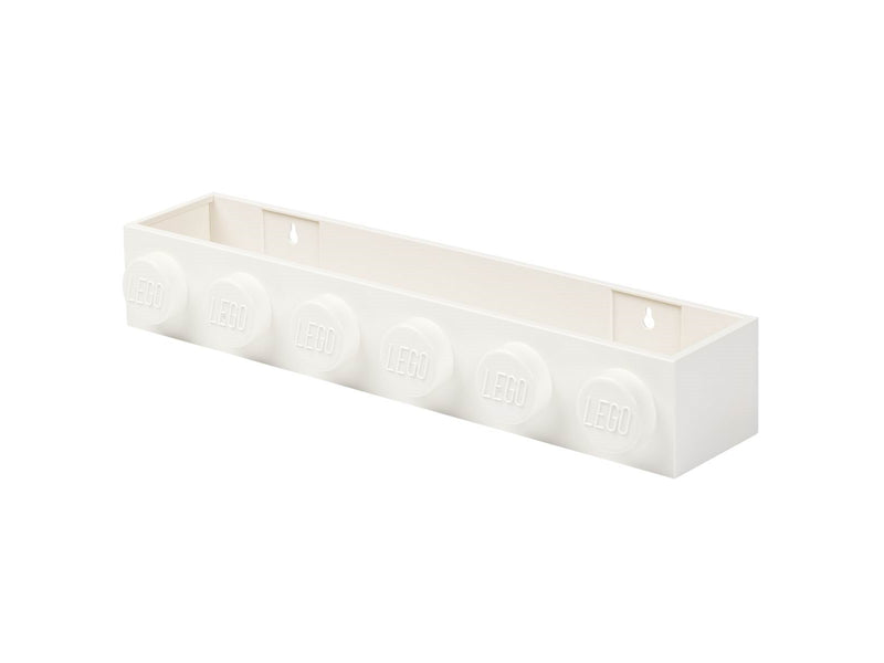 LEGO BOOK RACK - WHITE