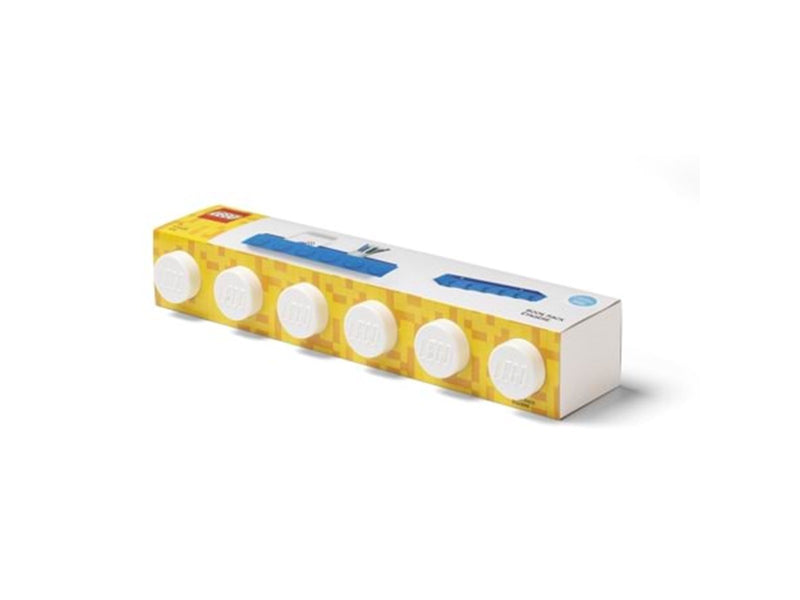 LEGO BOOK RACK - WHITE