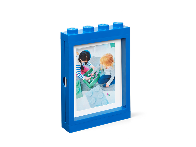 LEGO Bilderrahmen, blau