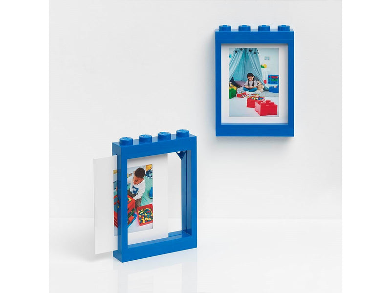 LEGO Bilderrahmen, blau