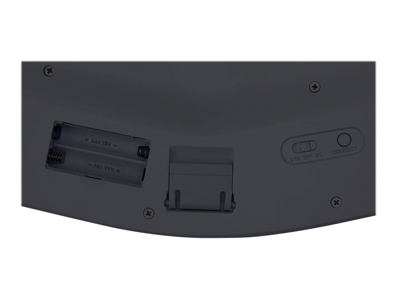 Kensington Pro Fit Ergo Wireless Keyboard - Tastaturen - Deutsch - Schwarz
