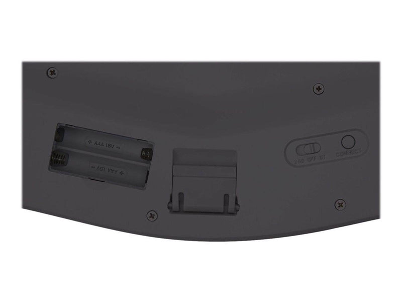 Kensington Pro Fit Ergo Wireless Keyboard - Tastaturen - Deutsch - Schwarz