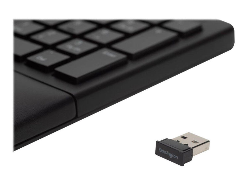Kensington Pro Fit Ergo Wireless Keyboard - Tastaturen - Deutsch - Schwarz