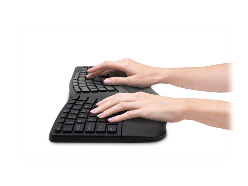 Kensington Pro Fit Ergo Wireless Keyboard - Tastaturen - Deutsch - Schwarz