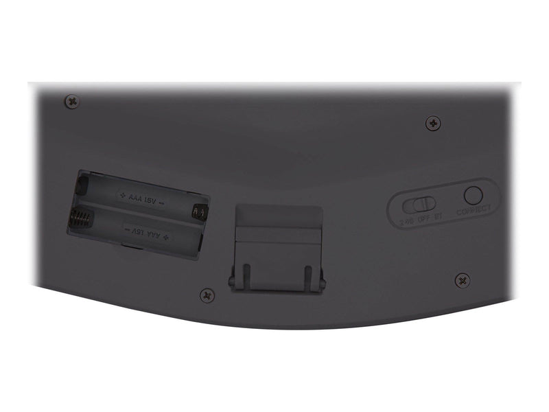 Kensington Pro Fit Ergo Wireless Keyboard - Tastaturen - Deutsch - Schwarz