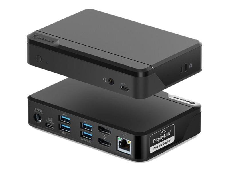 ALOGIC Universal Twin HD Pro Docking Station - docking station - HDMI