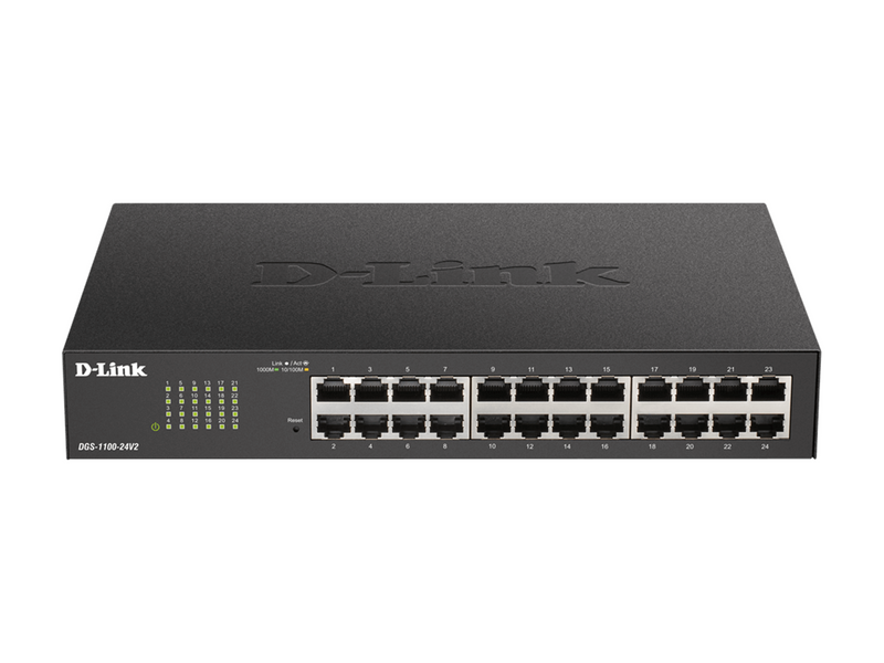 D-Link DGS 1100-24V2 24-Port Gigabit Smart Managed Switch