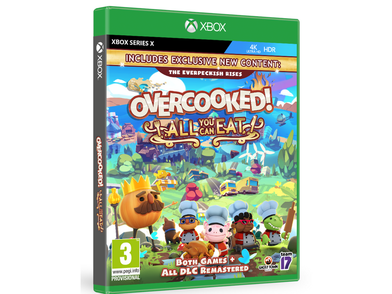 Overcooked! - All You Can Eat - Microsoft Xbox Series X - Party - PEGI 3