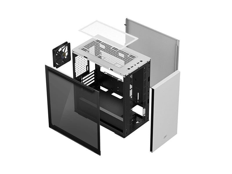 DeepCool MACUBE 110 WH - Gehäuse - Miditower - Weiß