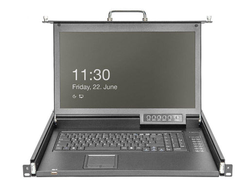 17" DIGITUS KVM console - Full HD (1080p) - 17"