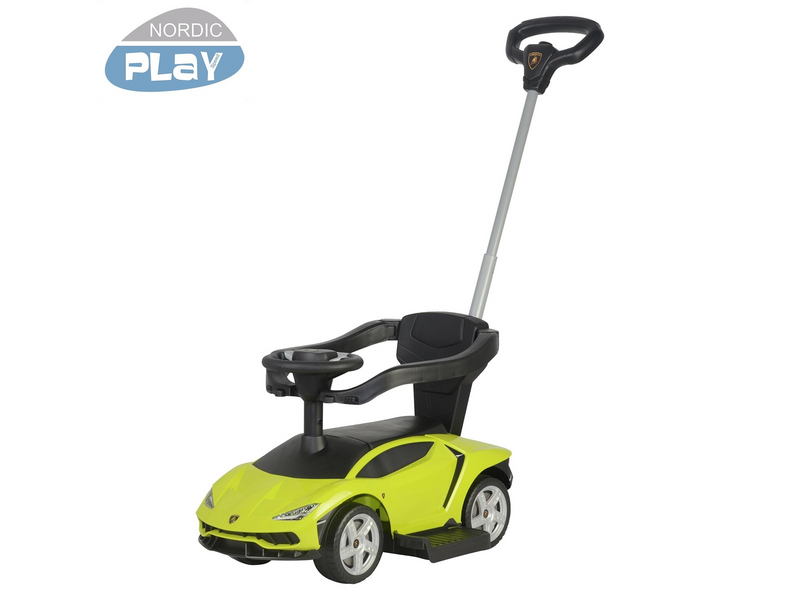 Nordic Play Foot-to-floor ride-on car Lamborghini Centenario licence green