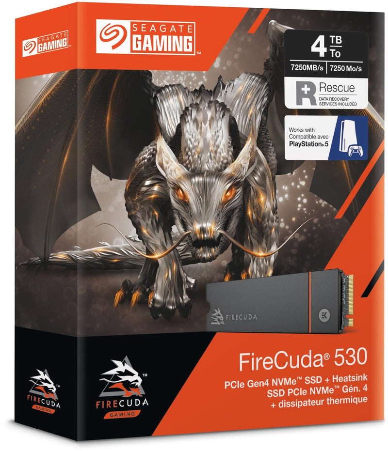 Seagate FireCuda 530 Heatsink - 4TB