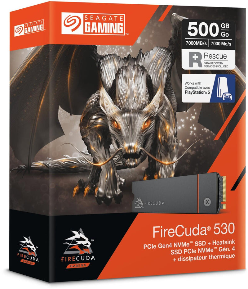 Seagate FireCuda 530 Heatsink - 500GB