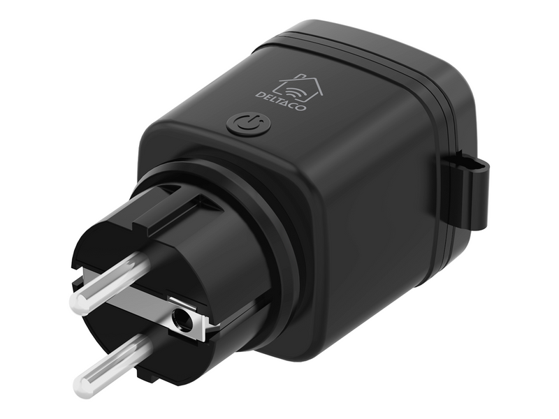 Deltaco SMART HOME outdoor plug WiFi IP44 1xCEE 7/3 13A black/green