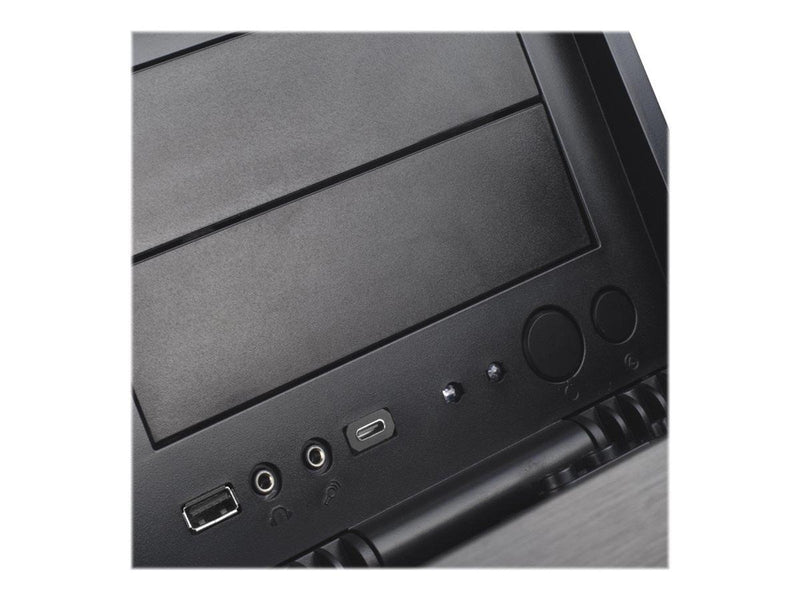 SilverStone Grandia GD07 - Gehäuse - Tower - Schwarz