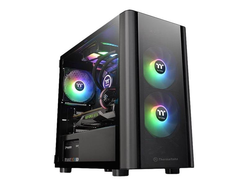 Thermaltake V Series V150 TG - Gehäuse - Tower - Schwarz