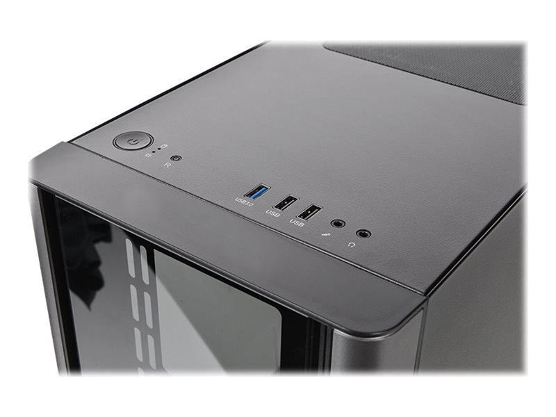 Thermaltake V Series V150 TG - Gehäuse - Tower - Schwarz