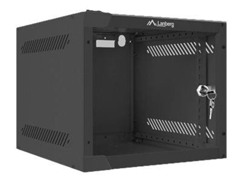 Lanberg WF10-2304-10B - 4U Wall Mount Rack Cabinet