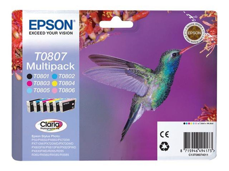 Epson Multipack 6 Color - Tintenpatrone Cyan