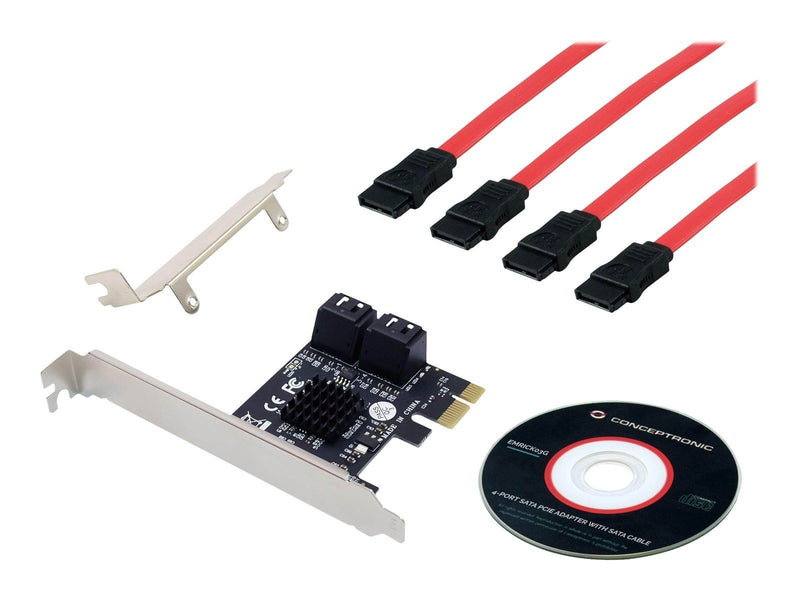 Conceptronics CONCEPTRONIC PCI Express Card 4 Port SATA III PCIe